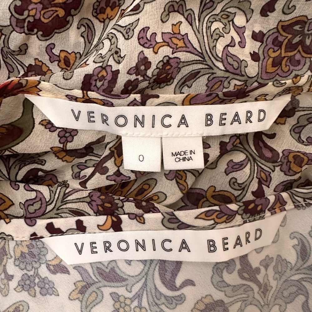 VERONICA BEARD Yoelle Paisley-Print Silk Midi - Picture 9 of 11